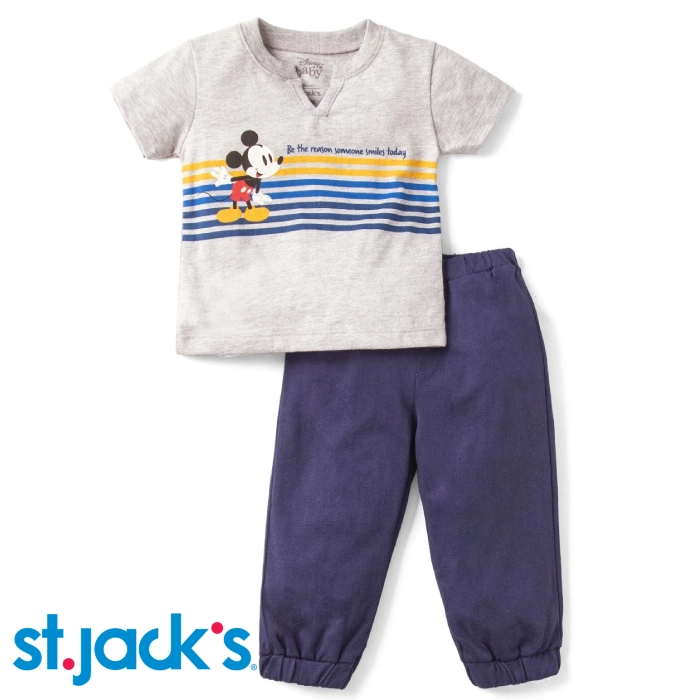 Conjunto ropa 2 piezas Mickey Mouse St Jack s TheBabies.CR