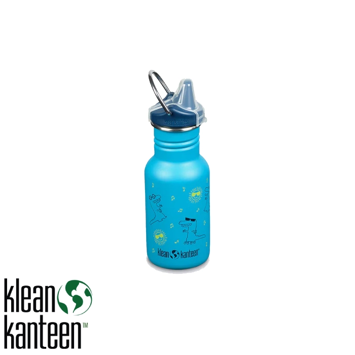 Botella acero inoxidable 355 ml para niños, con tapón, Klean Kanteen